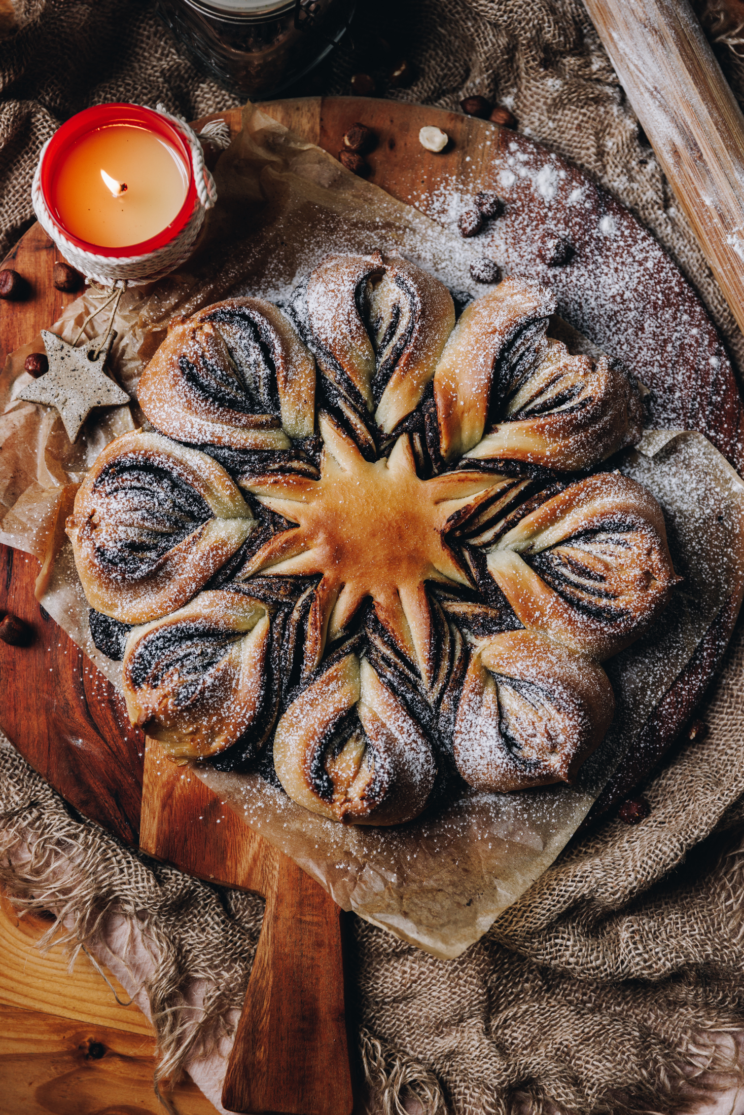 Chocolate Star Bread